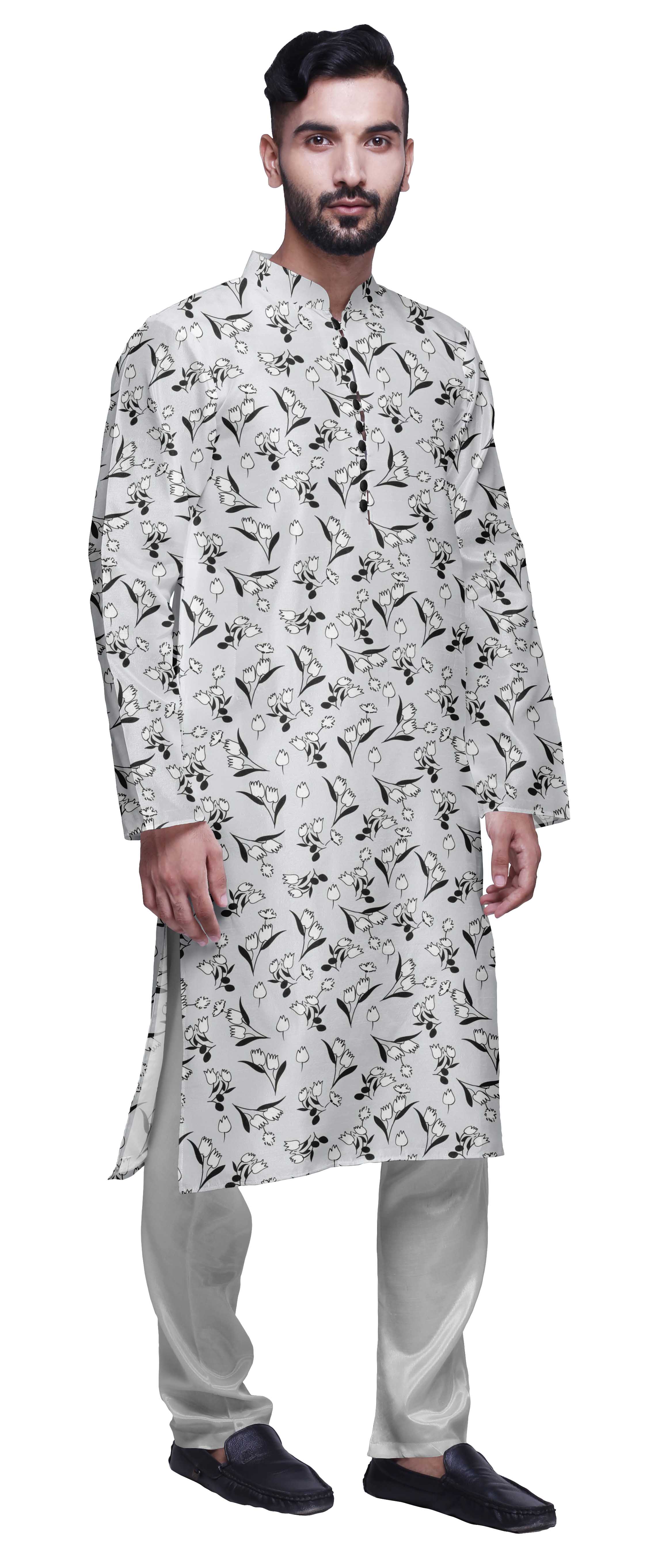 White 2025 churidar kurta