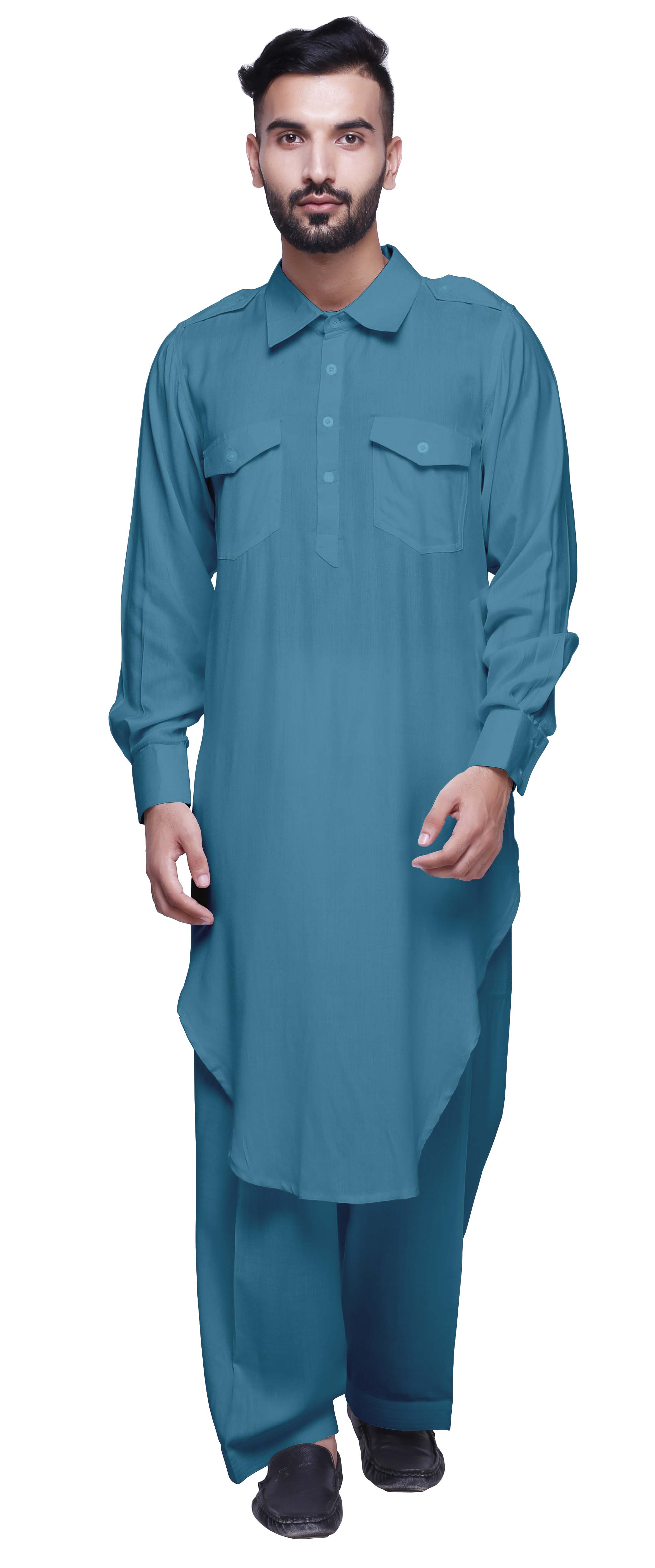 Atasi Pathani Kurta Pajama For Men Long Kurta Pyjama Casual