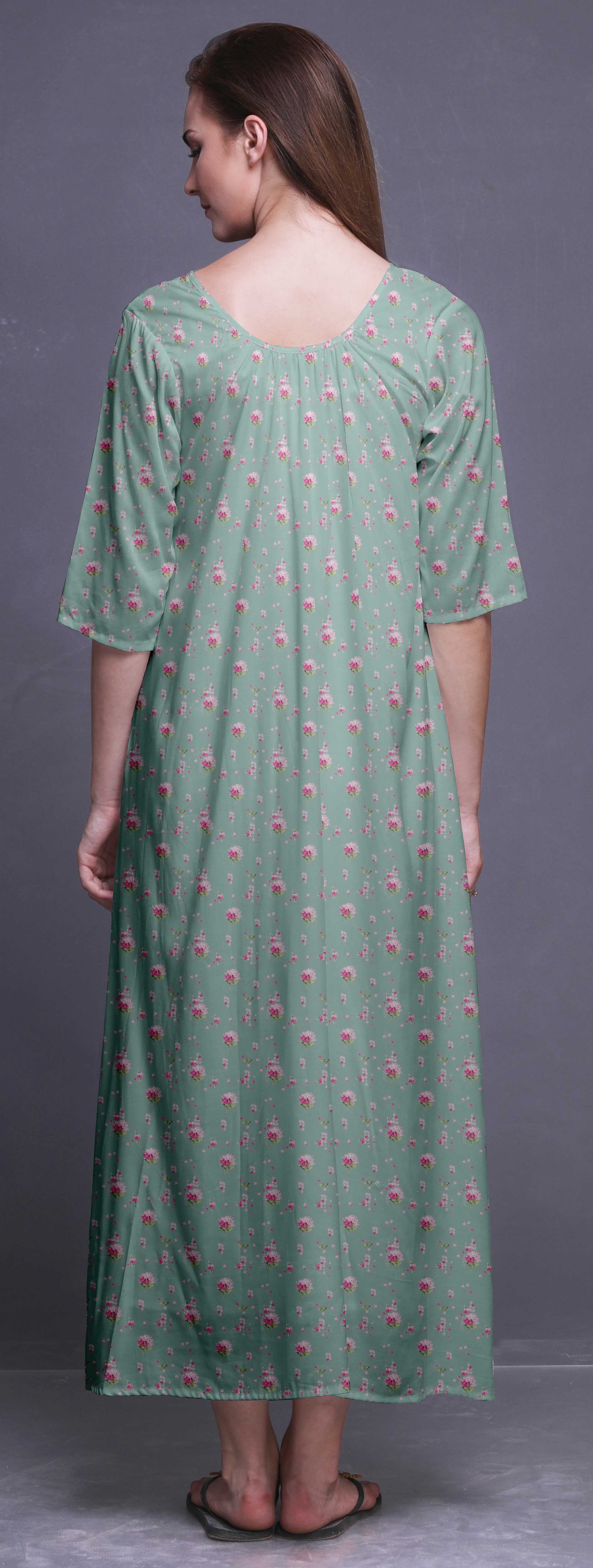 flower night gown