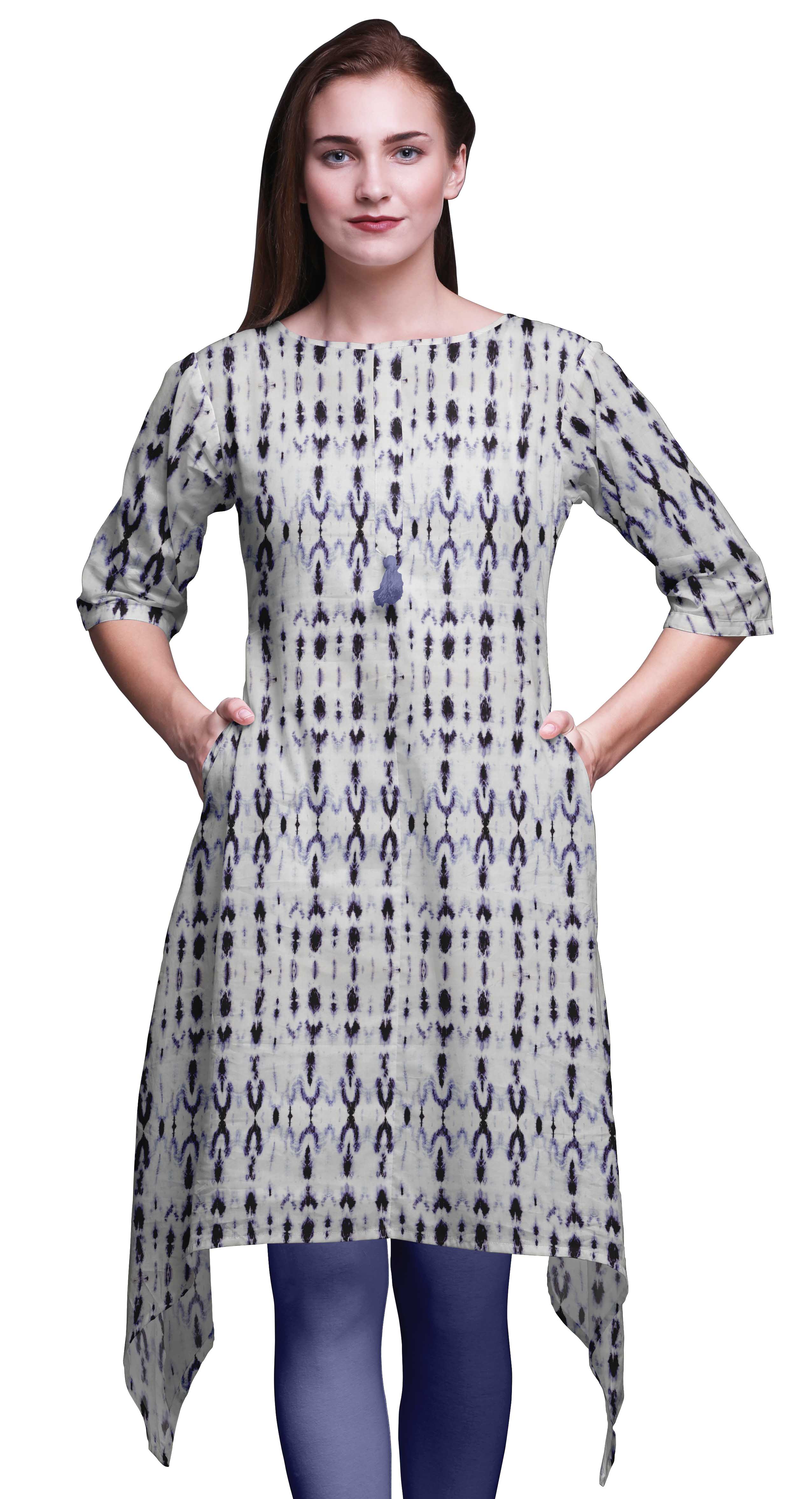 asymmetrical kurti