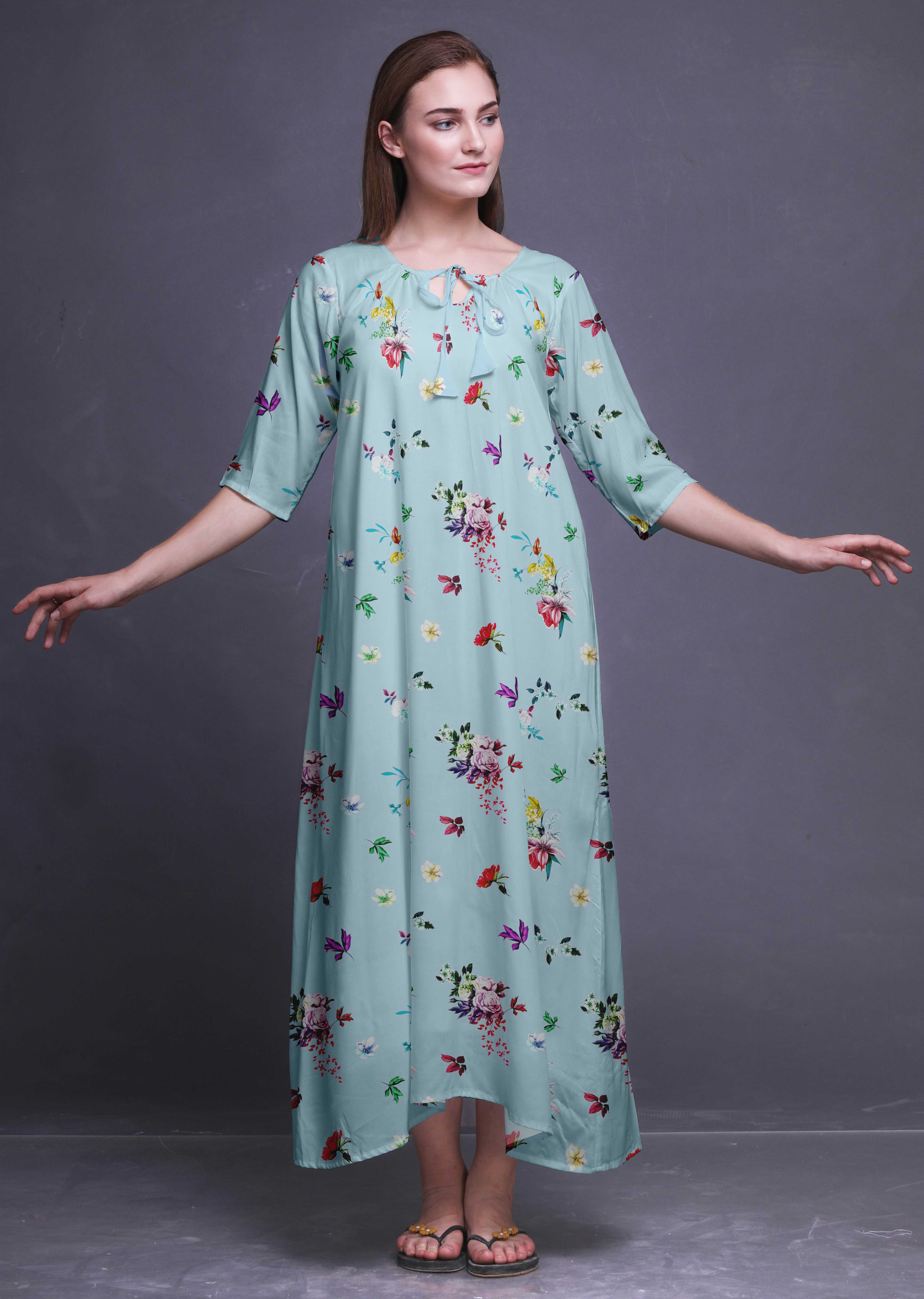 cotton maxi nightgown