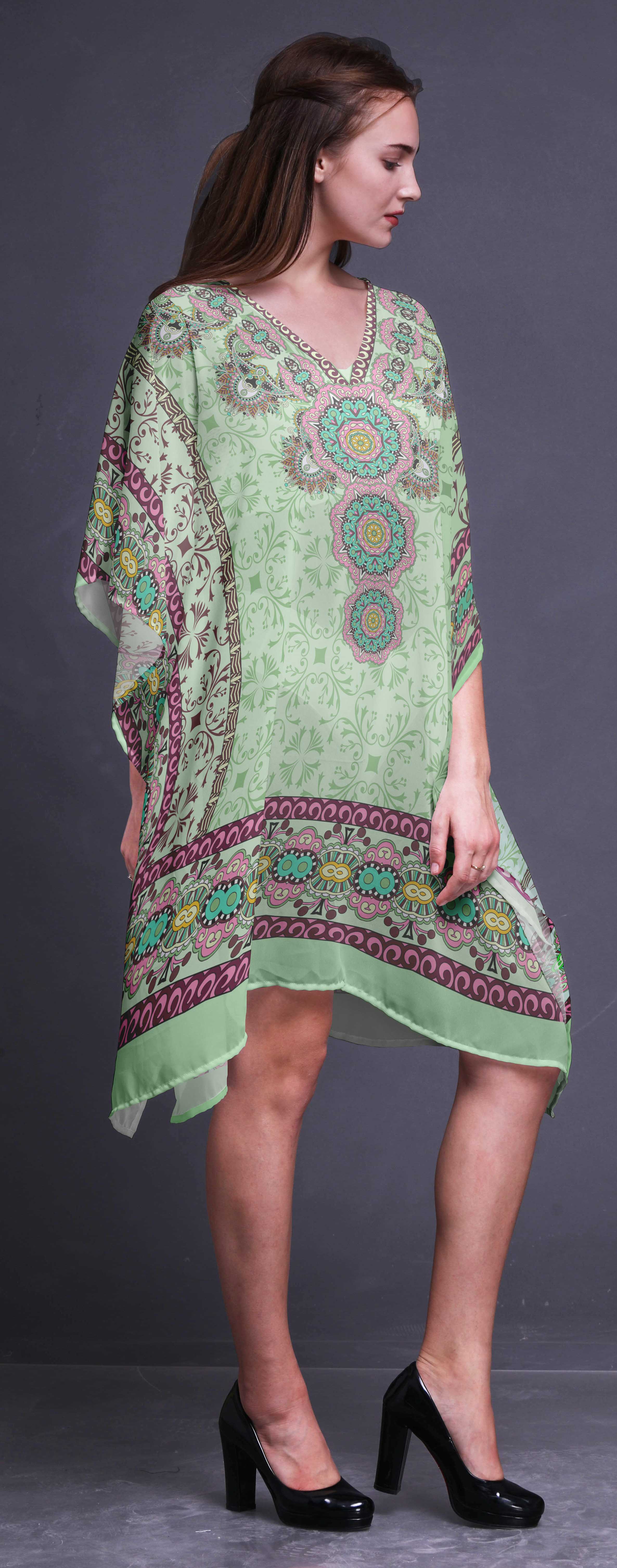 short kaftan cover up