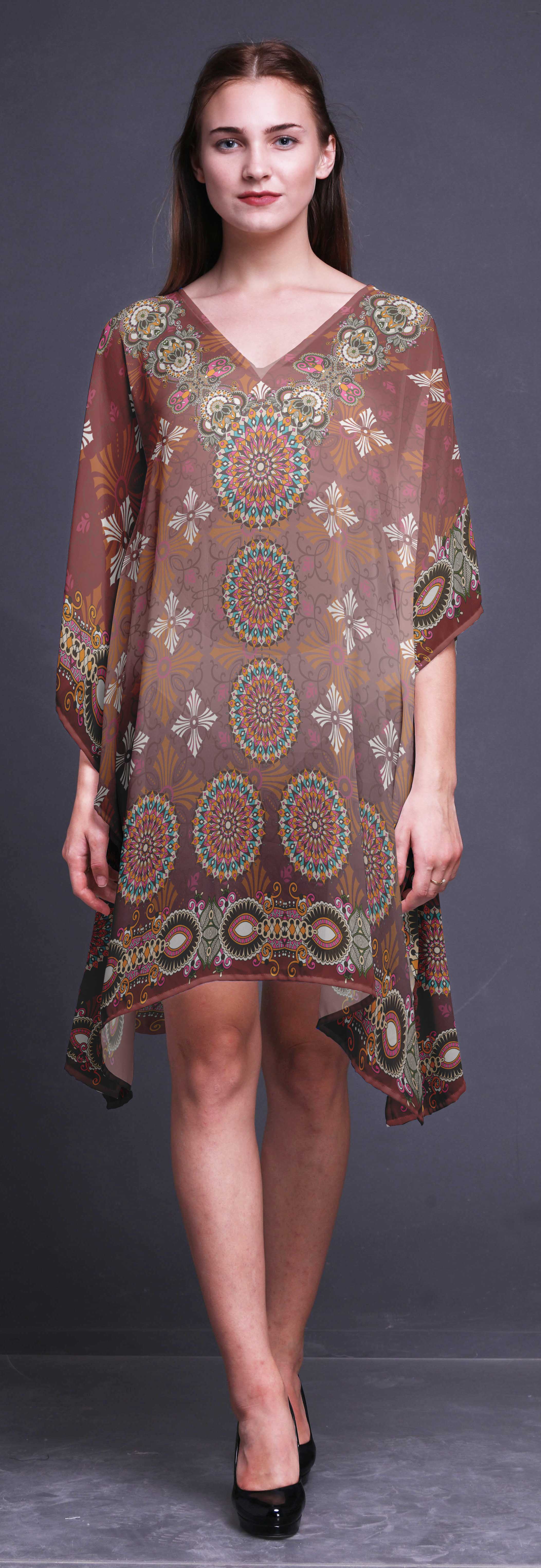 short kaftan cover up