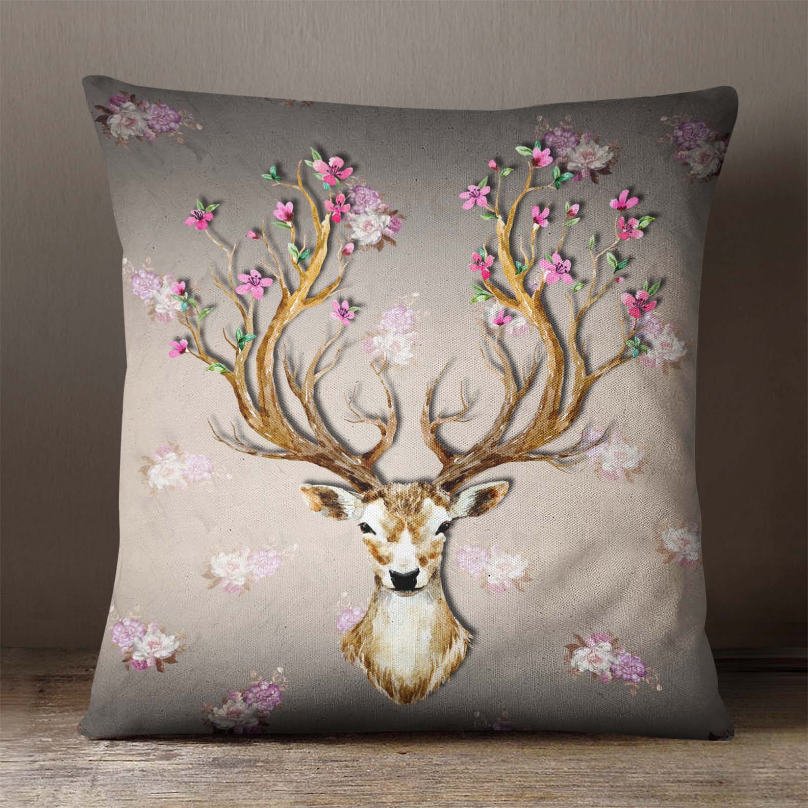 Timingila Deer Decorative Throw Pillows Cushion Cover Case1pcs