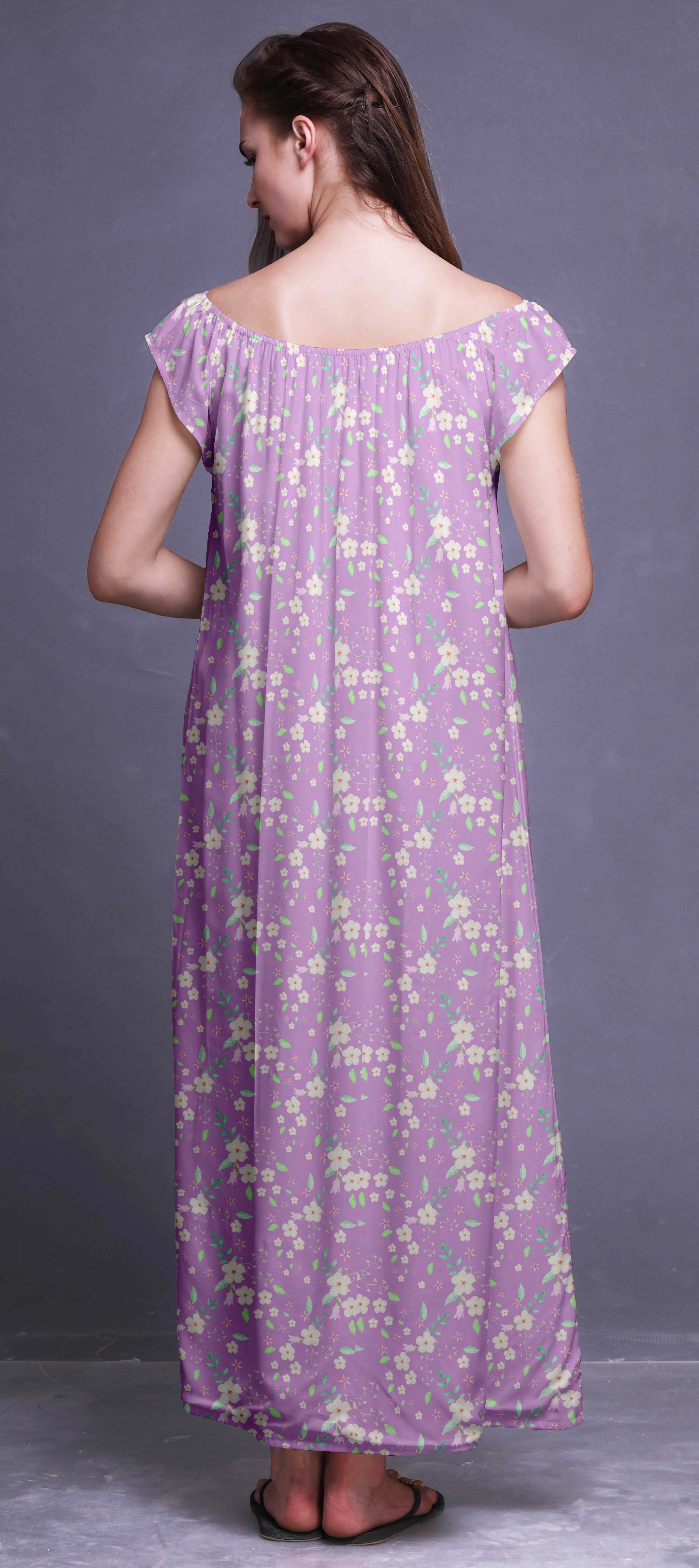 cotton gown long