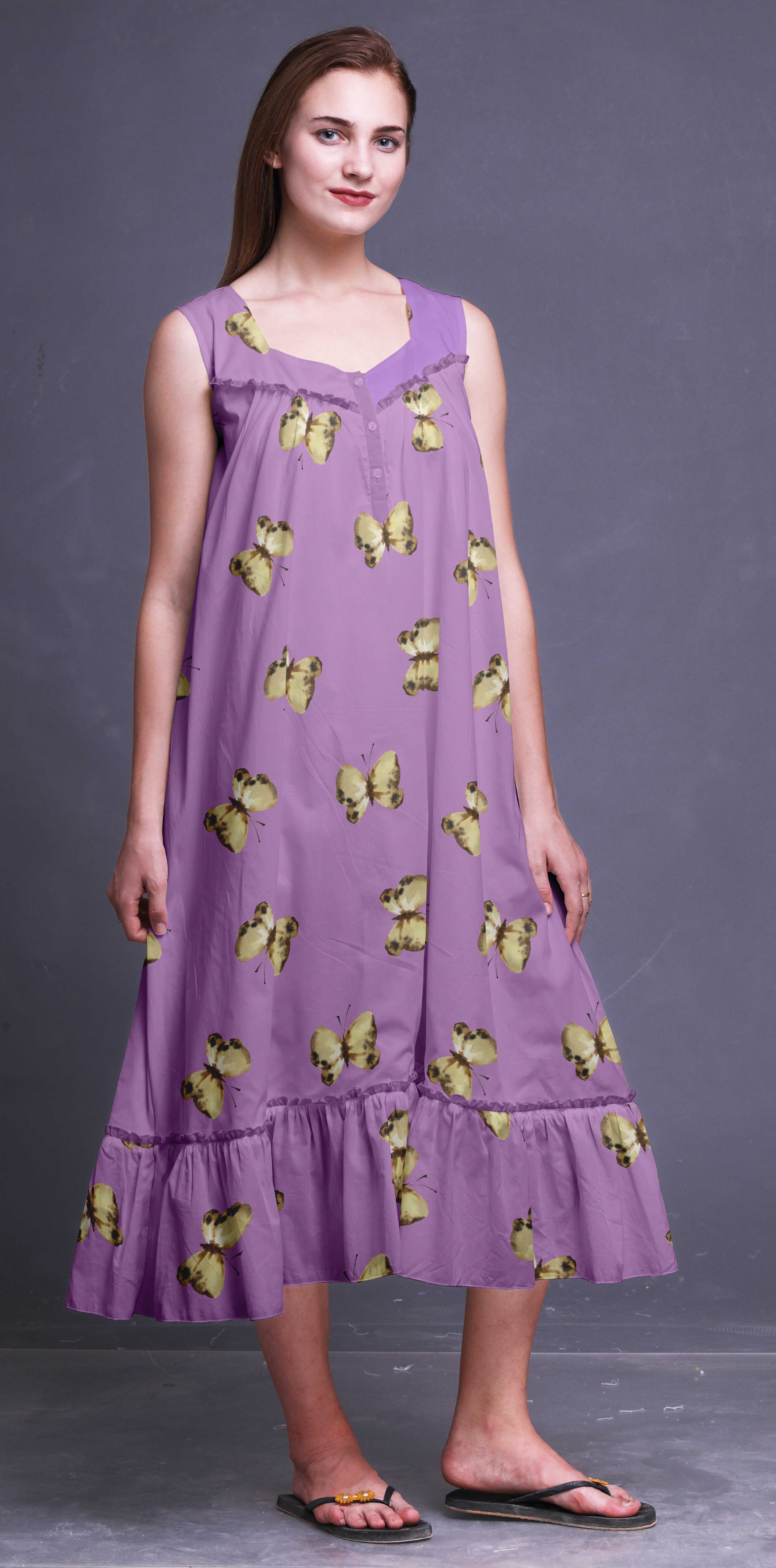 cotton night gowns for woman