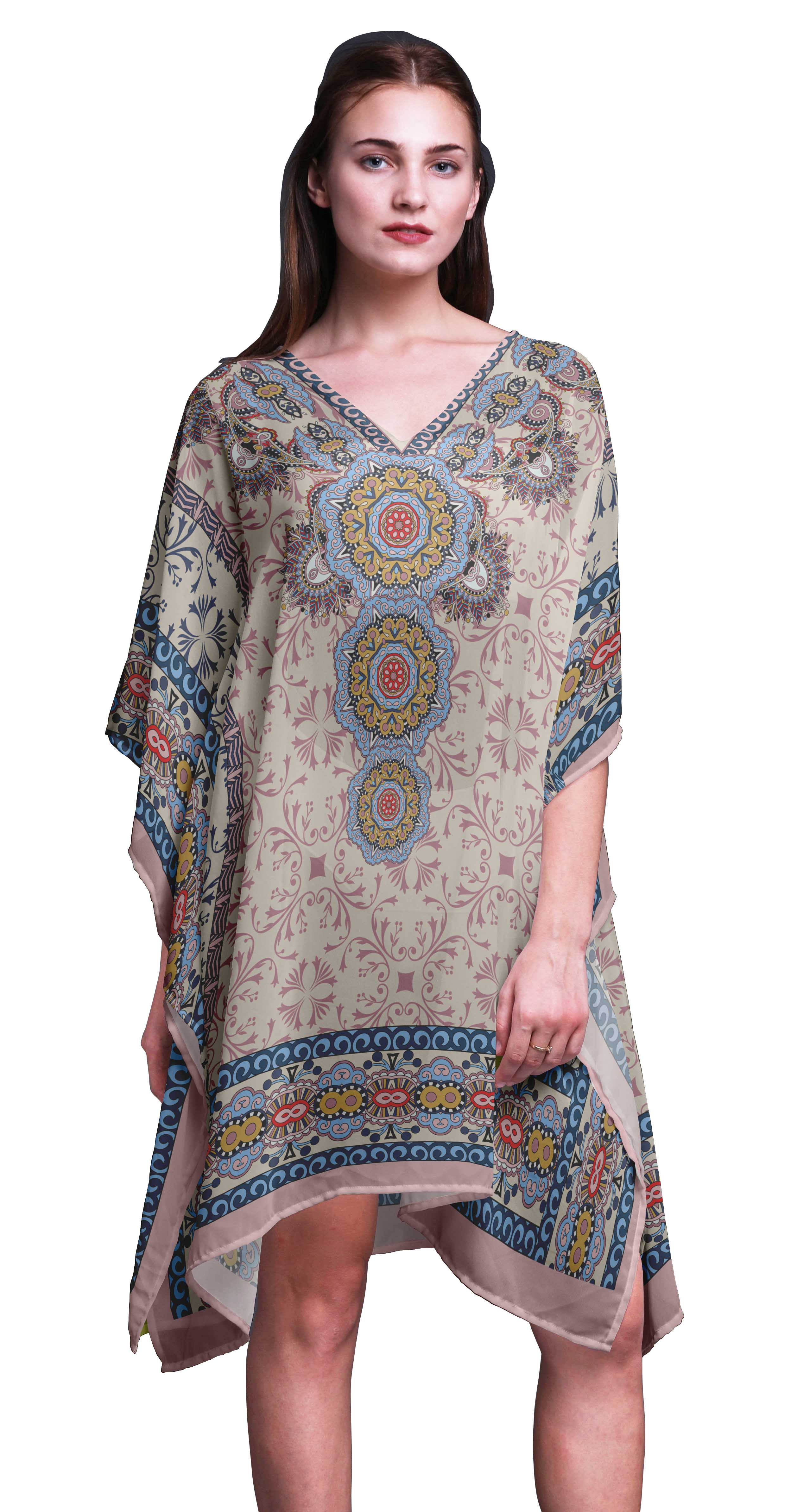 short kaftan cover up