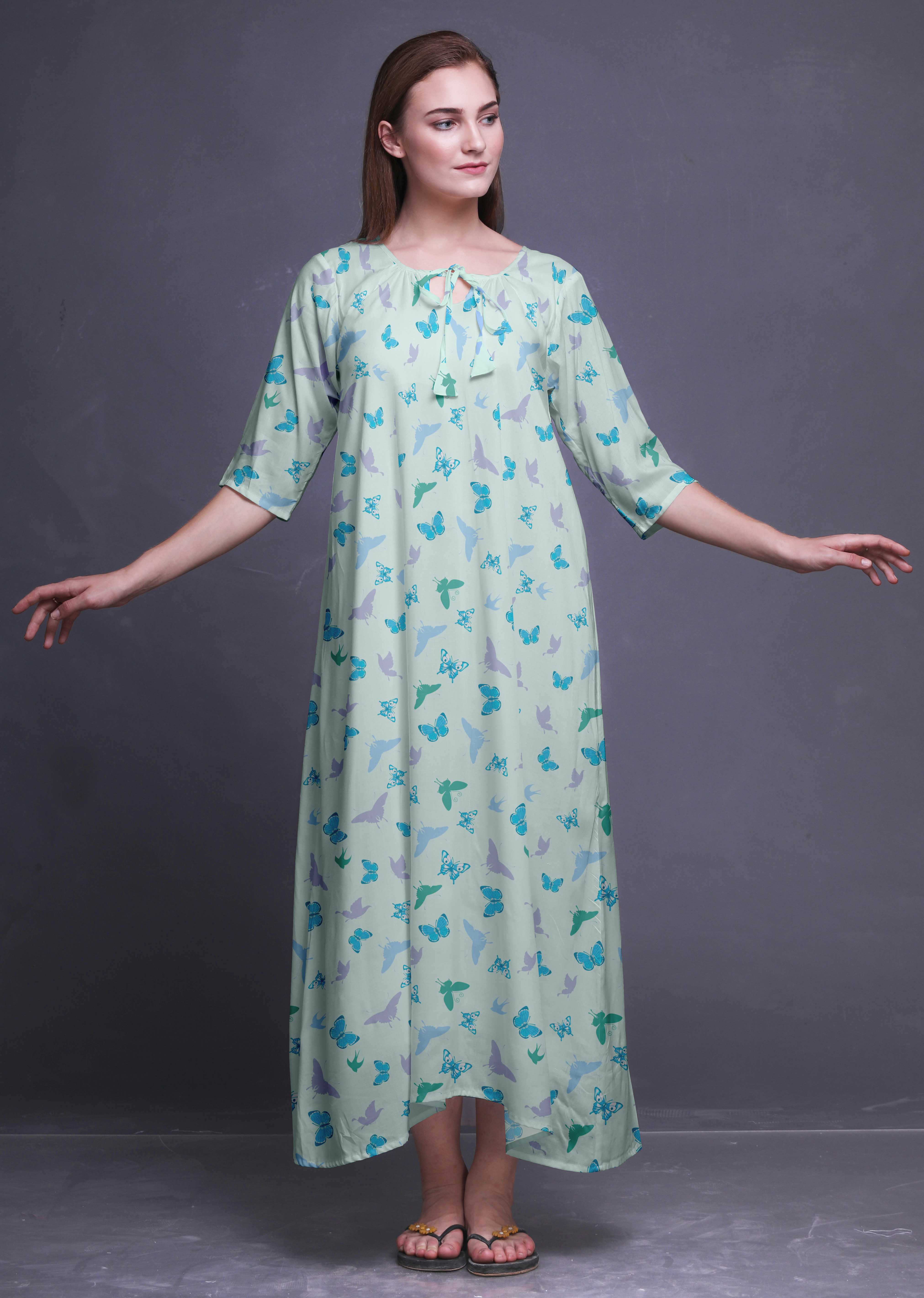 cotton maxi nightgown