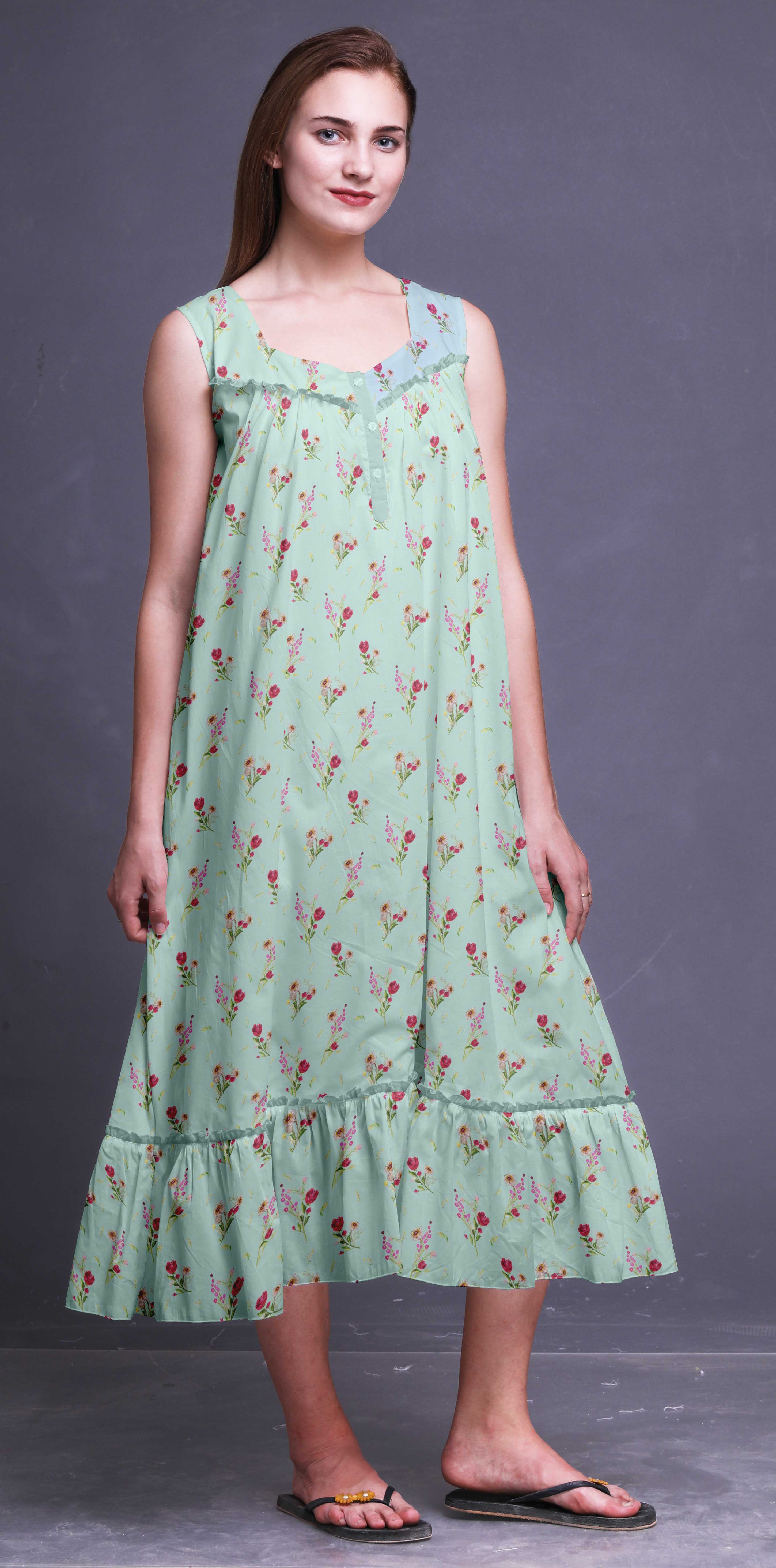 mid length nightgowns