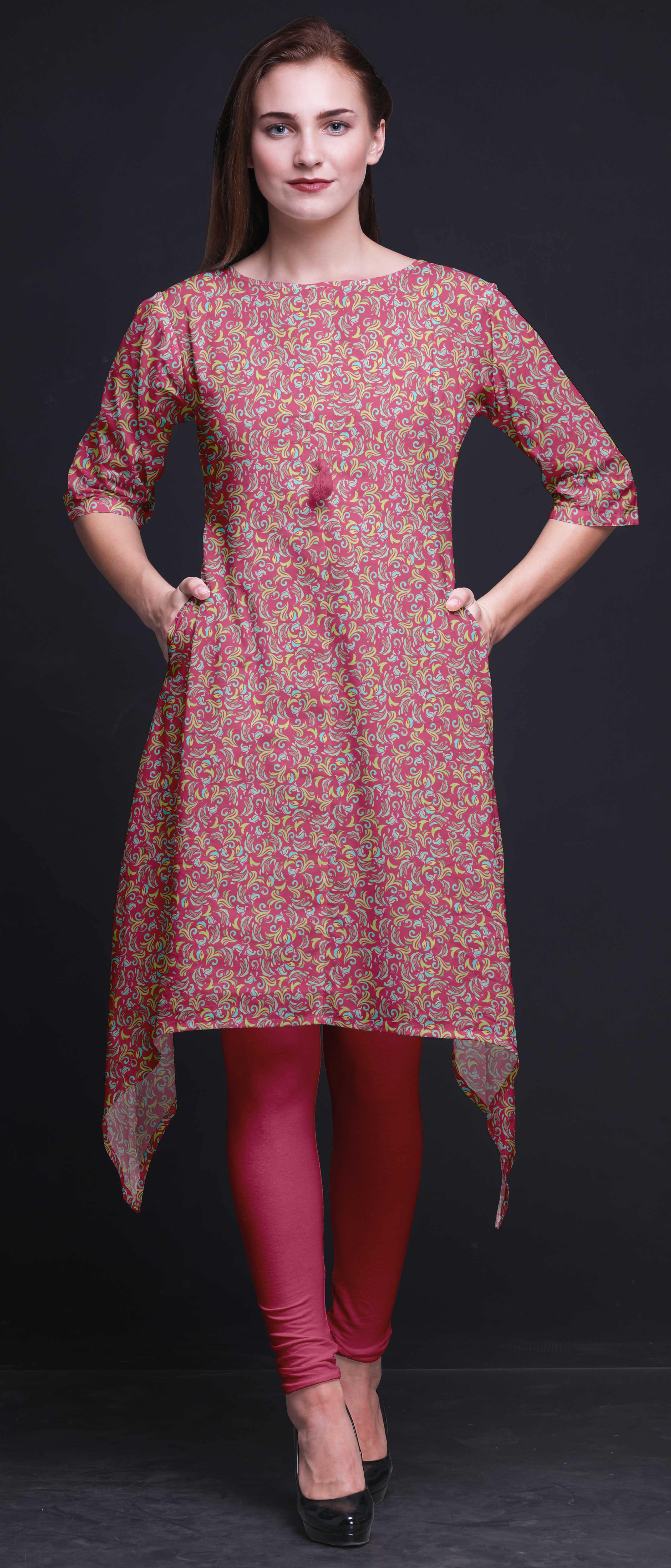 asymmetrical kurti
