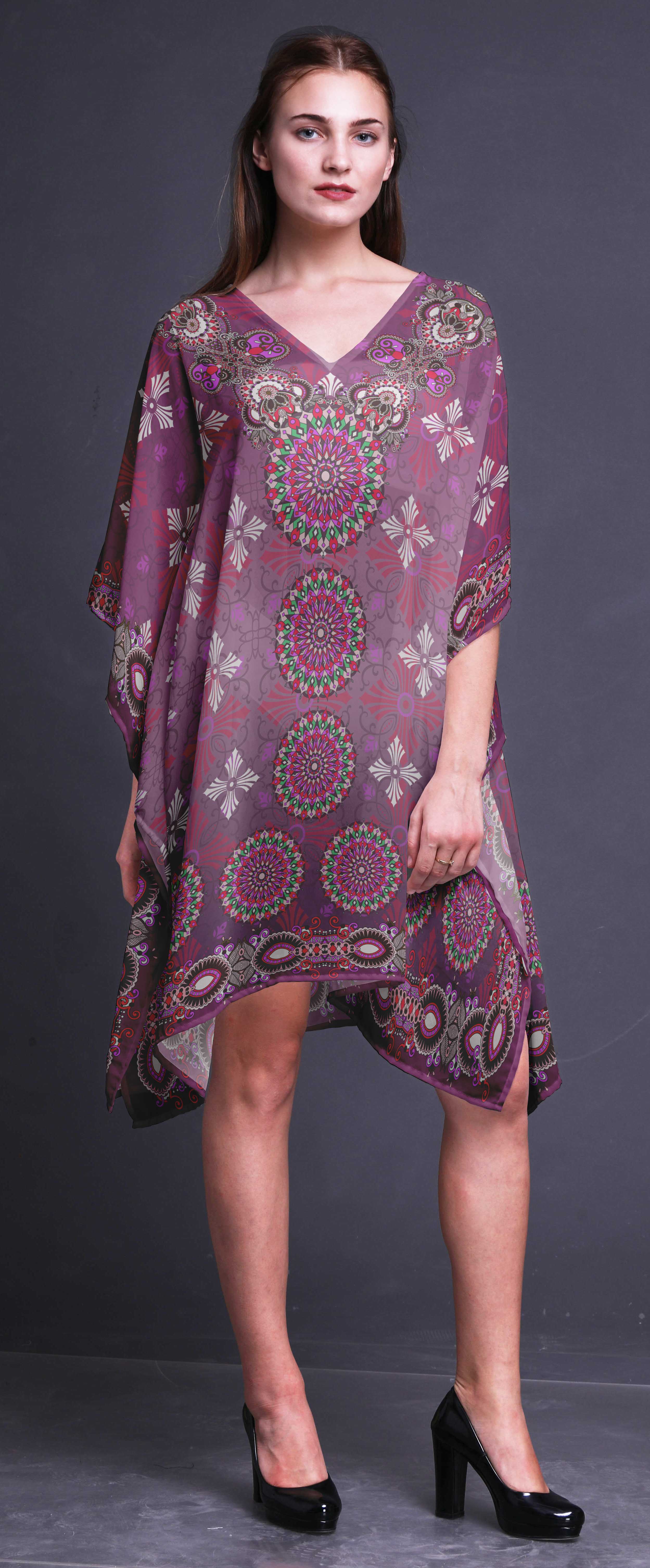 short kaftan cover up