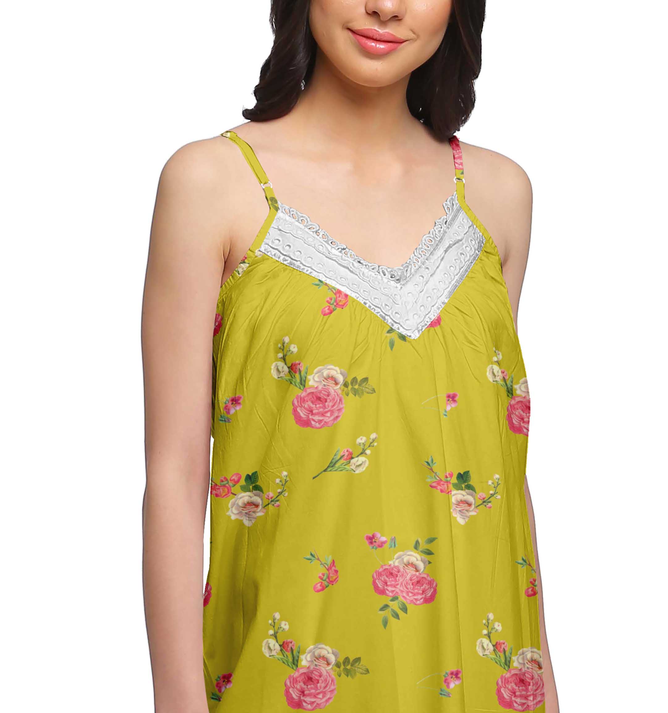 spaghetti strap nightie cotton