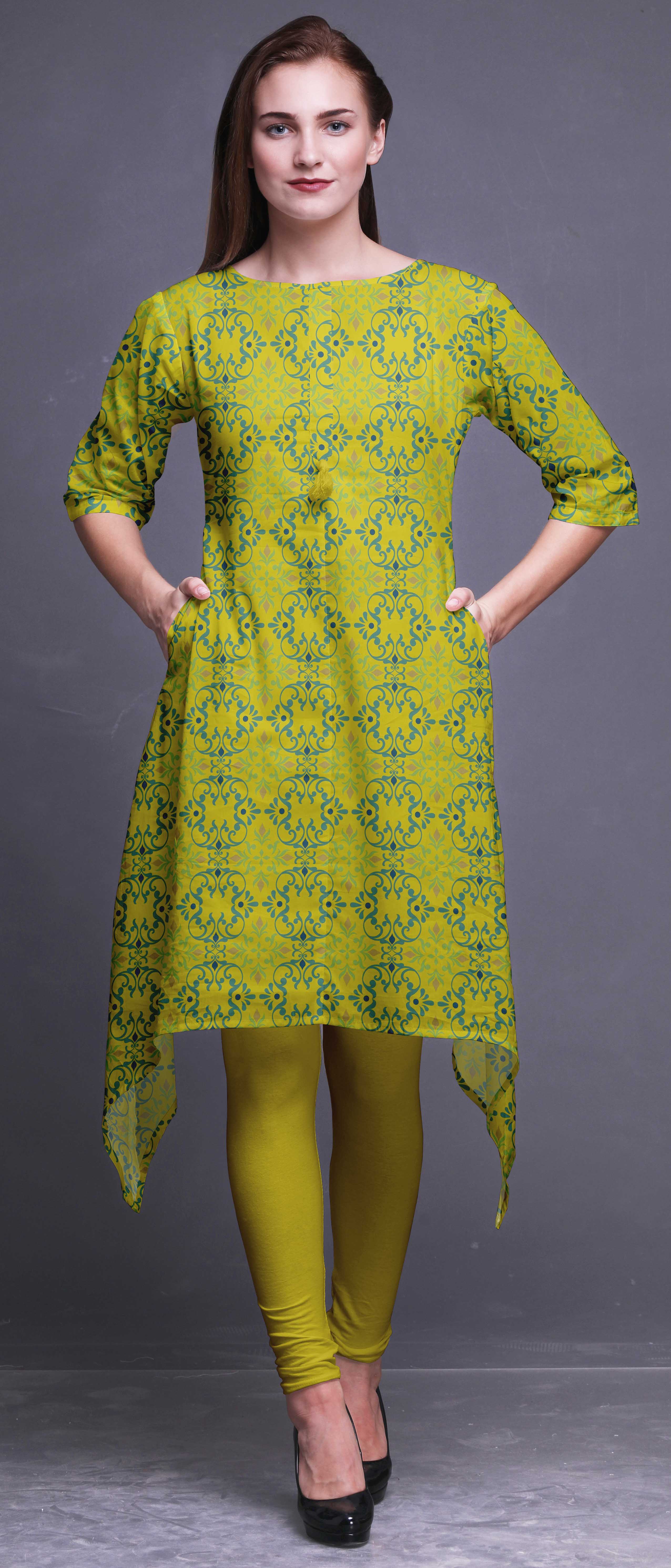 asymmetrical kurti