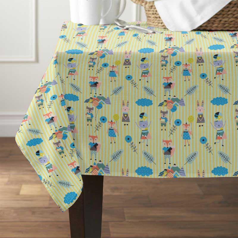 S4Sassy Kids Party Dining Table Cover For Weddings TableclothsST507G