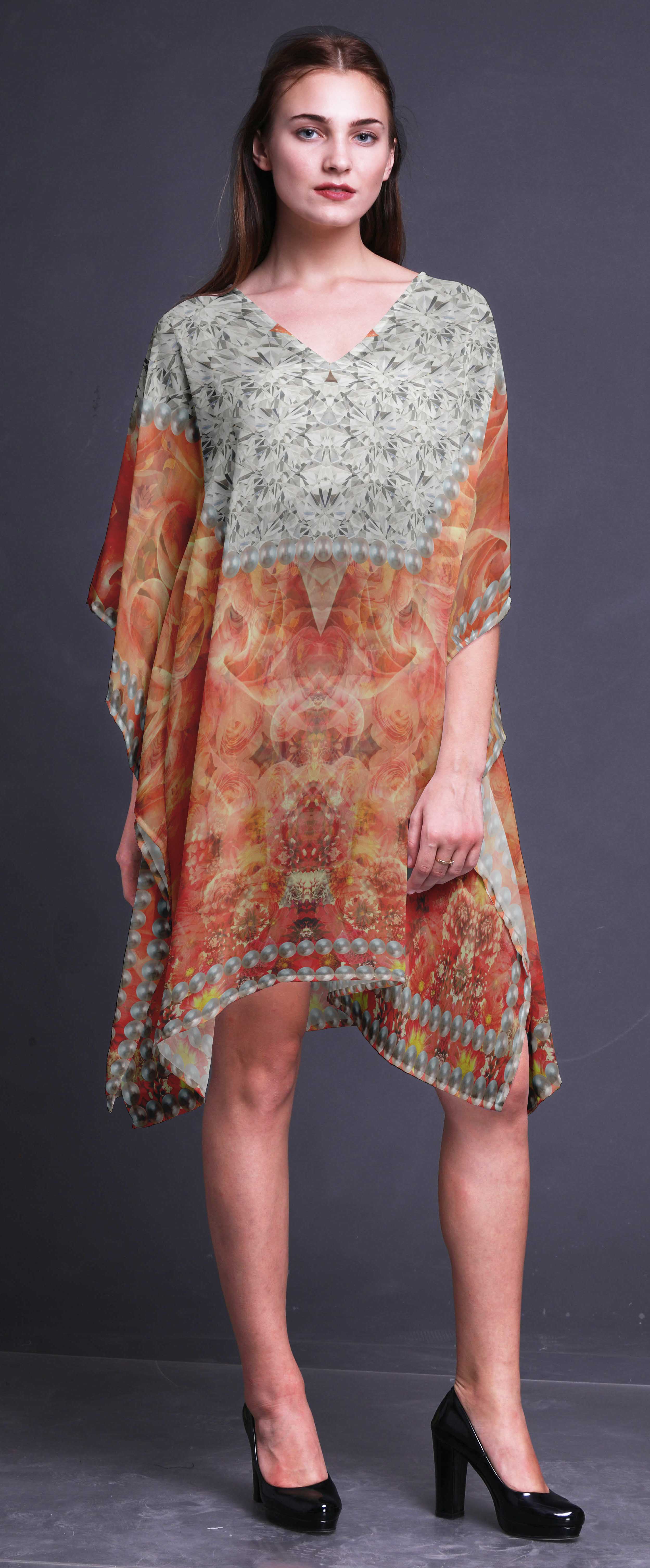 short kaftan cover up