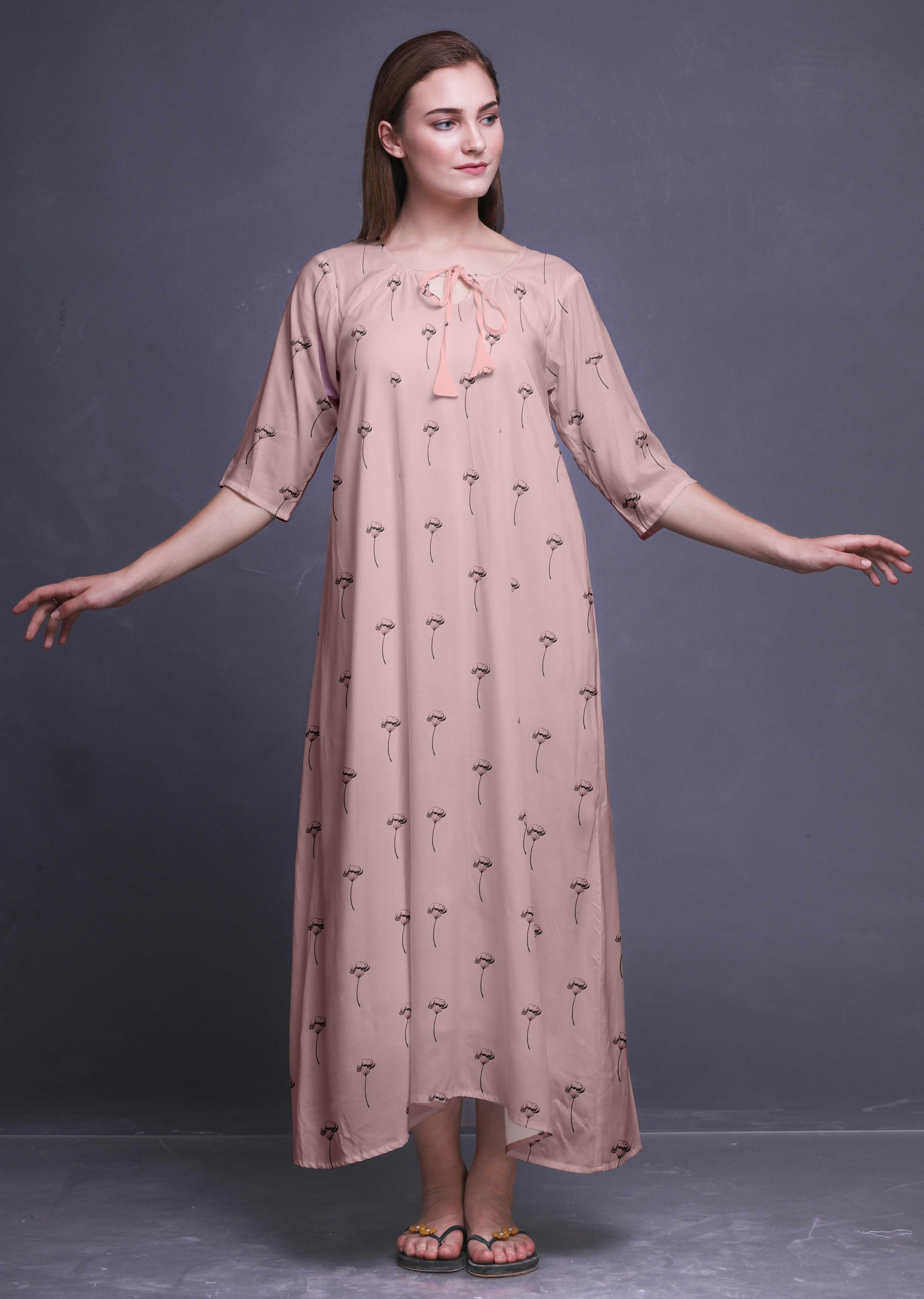 women's maxi nightgown