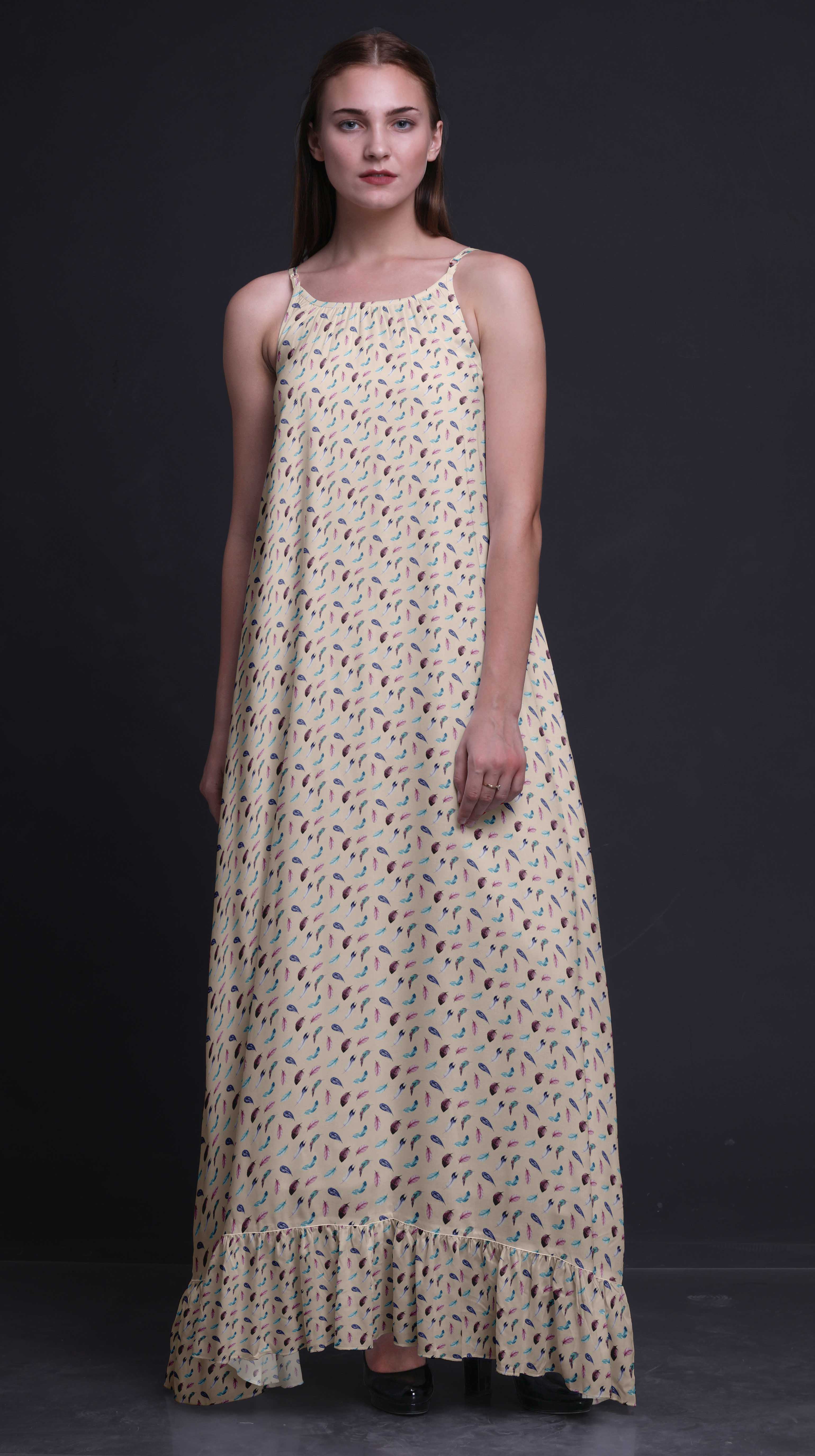 flower night gown