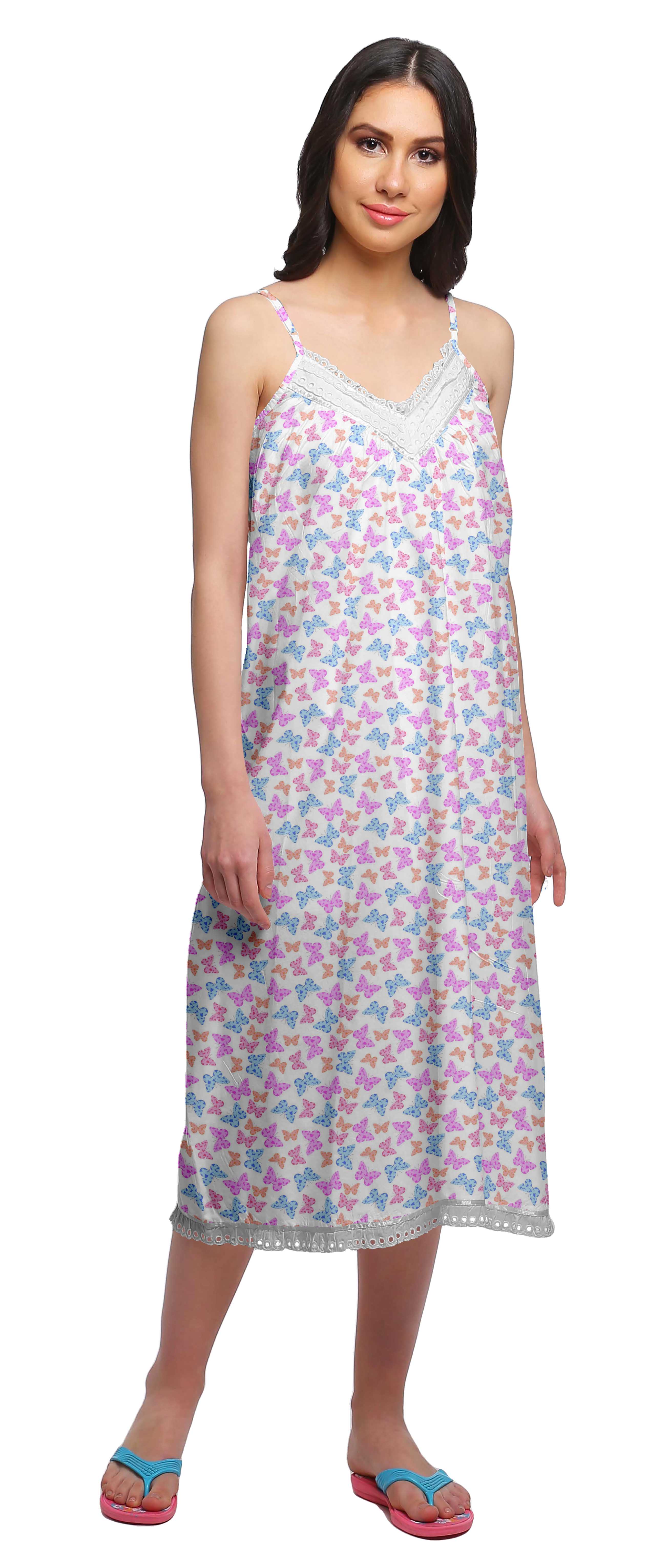 spaghetti strap nightie cotton