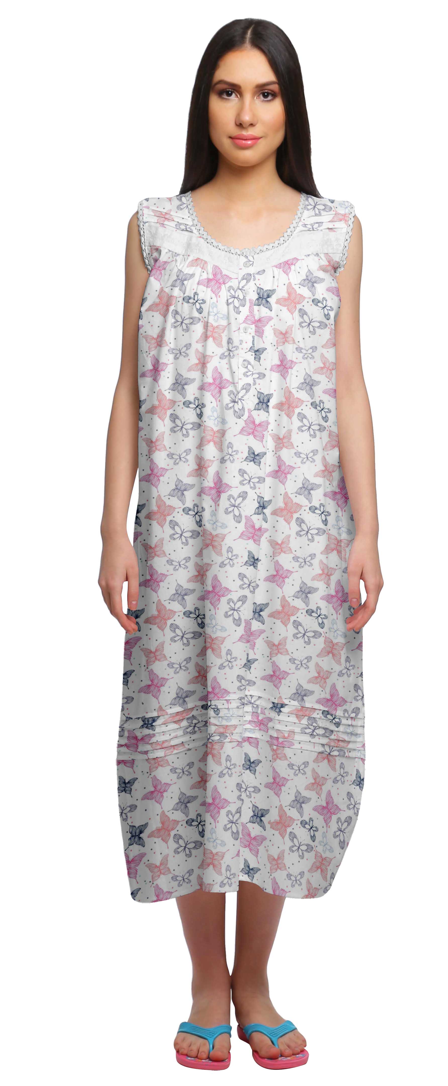 printed night dress