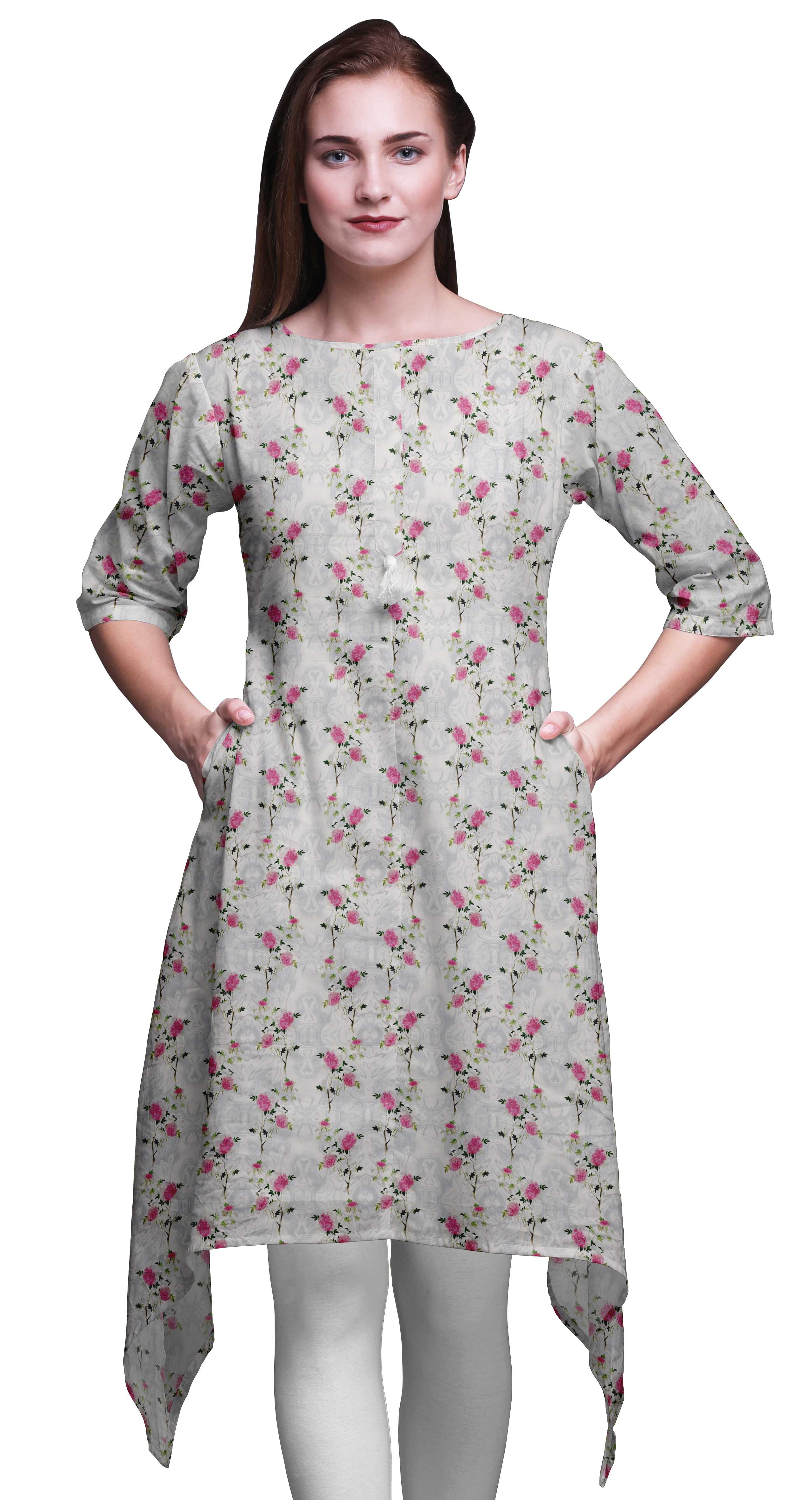 asymmetrical kurti