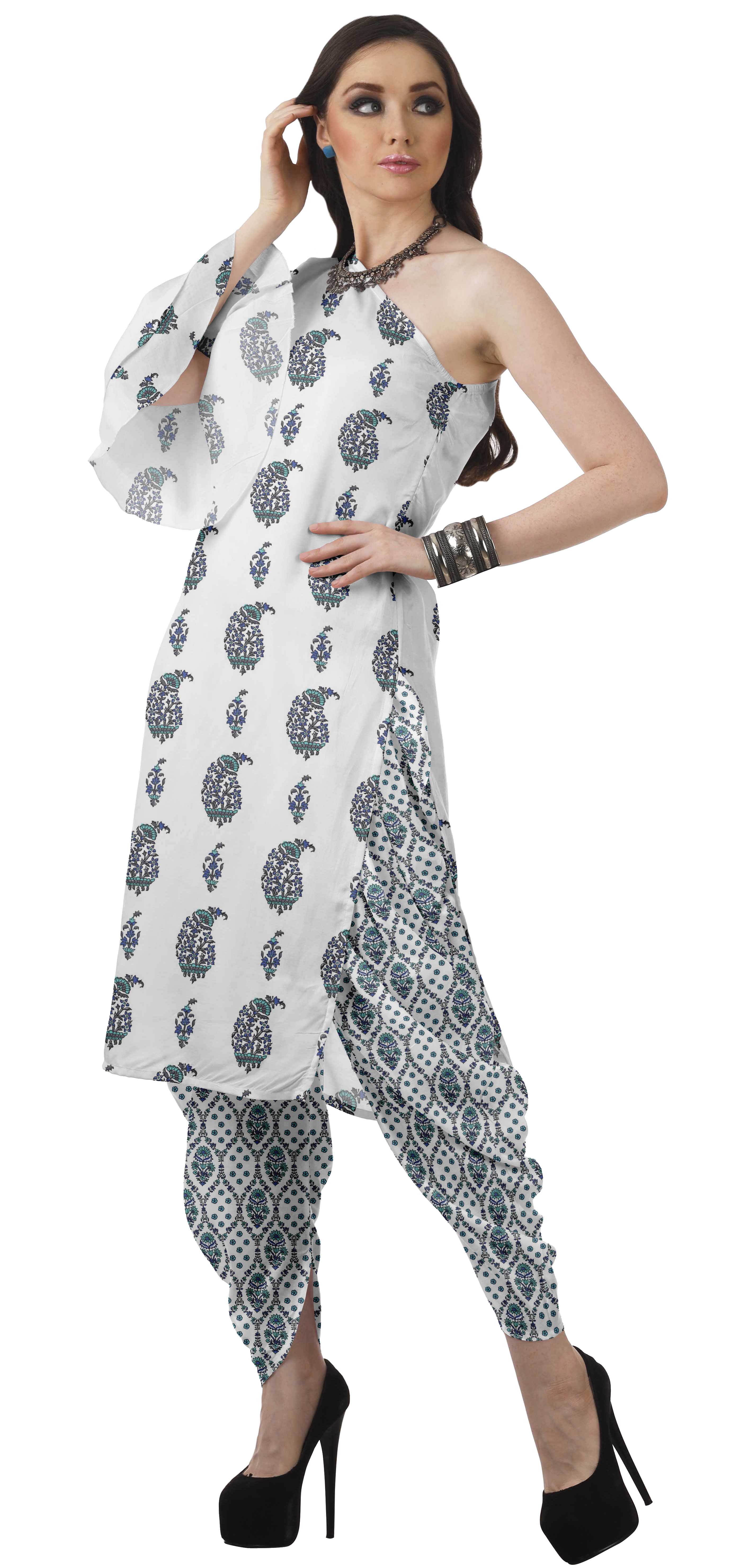 single sleeve kurti