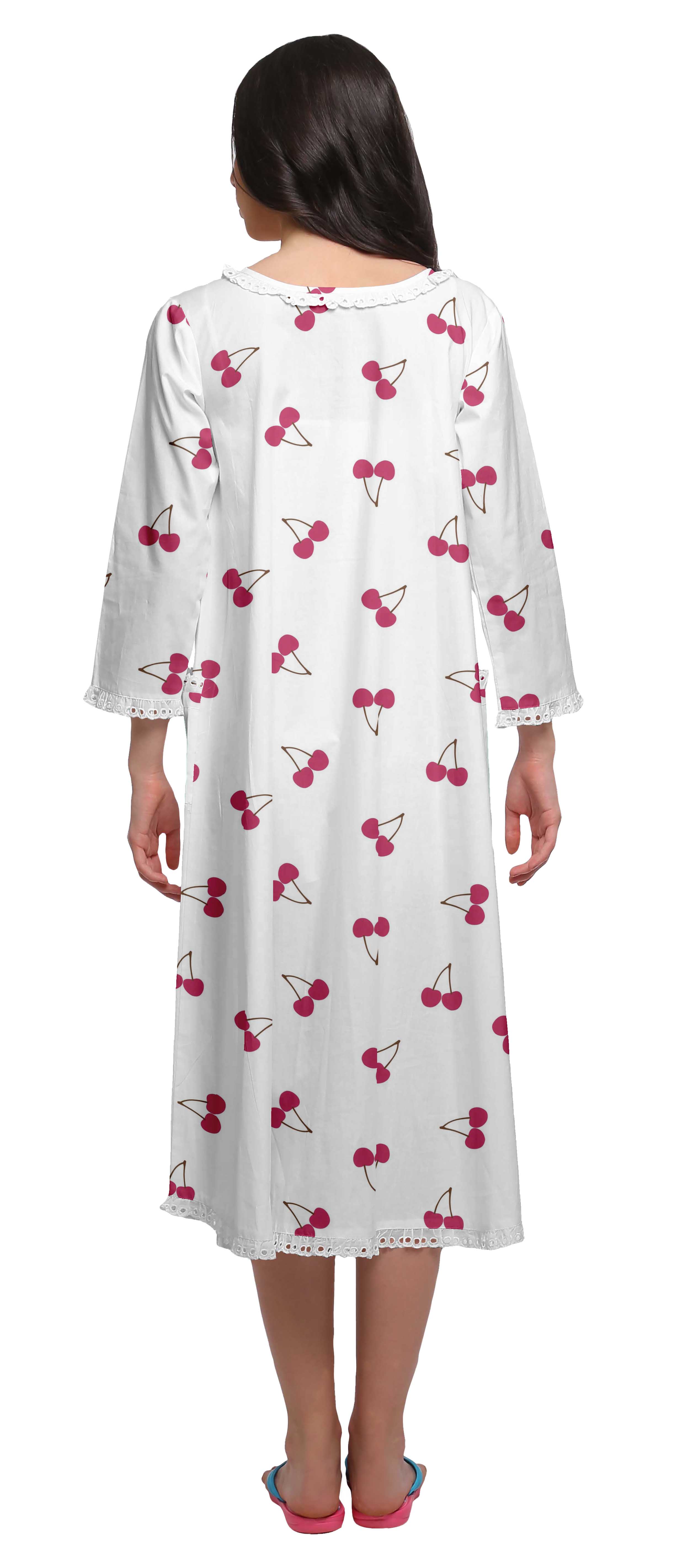 a moo moo nightgown