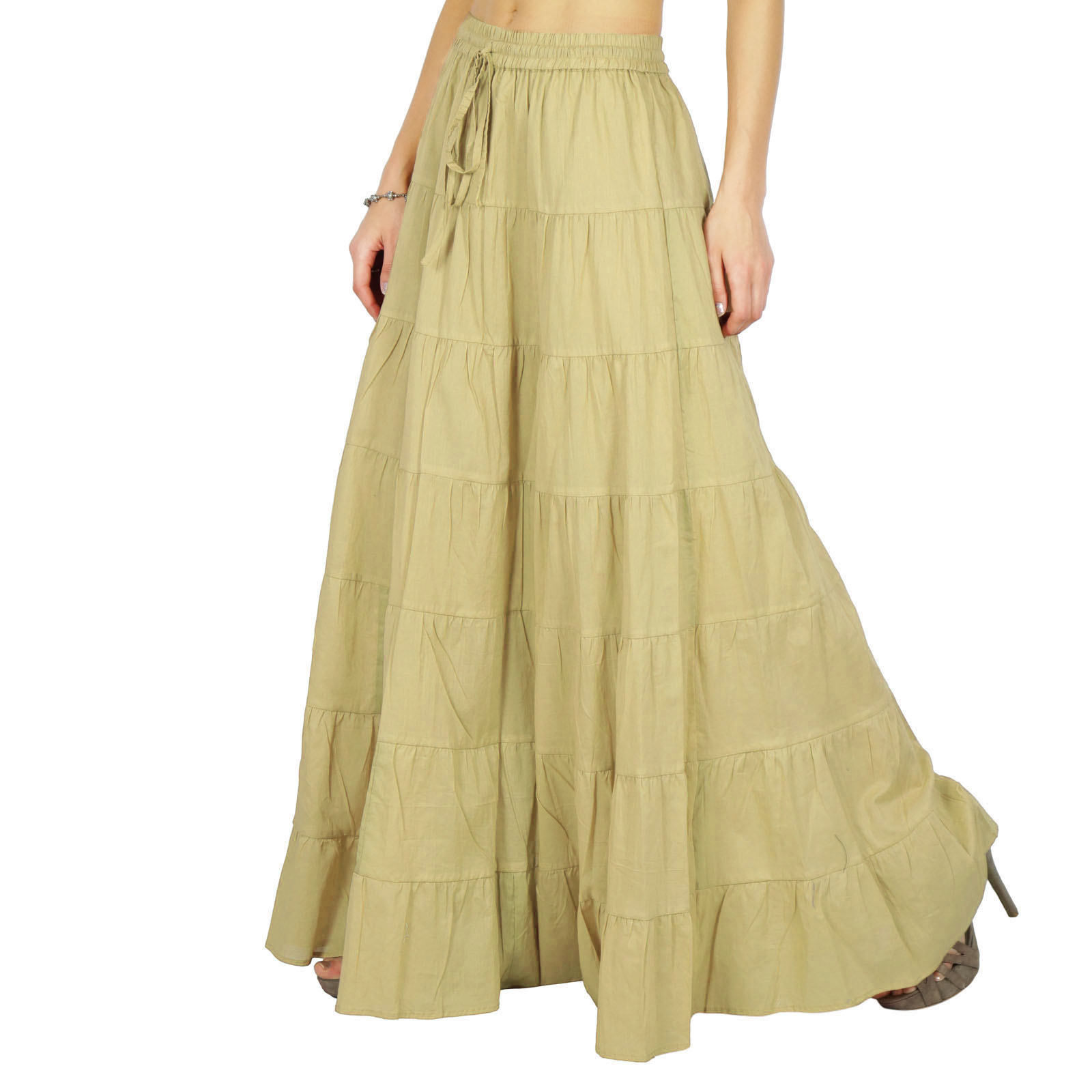 boho gypsy maxi skirt