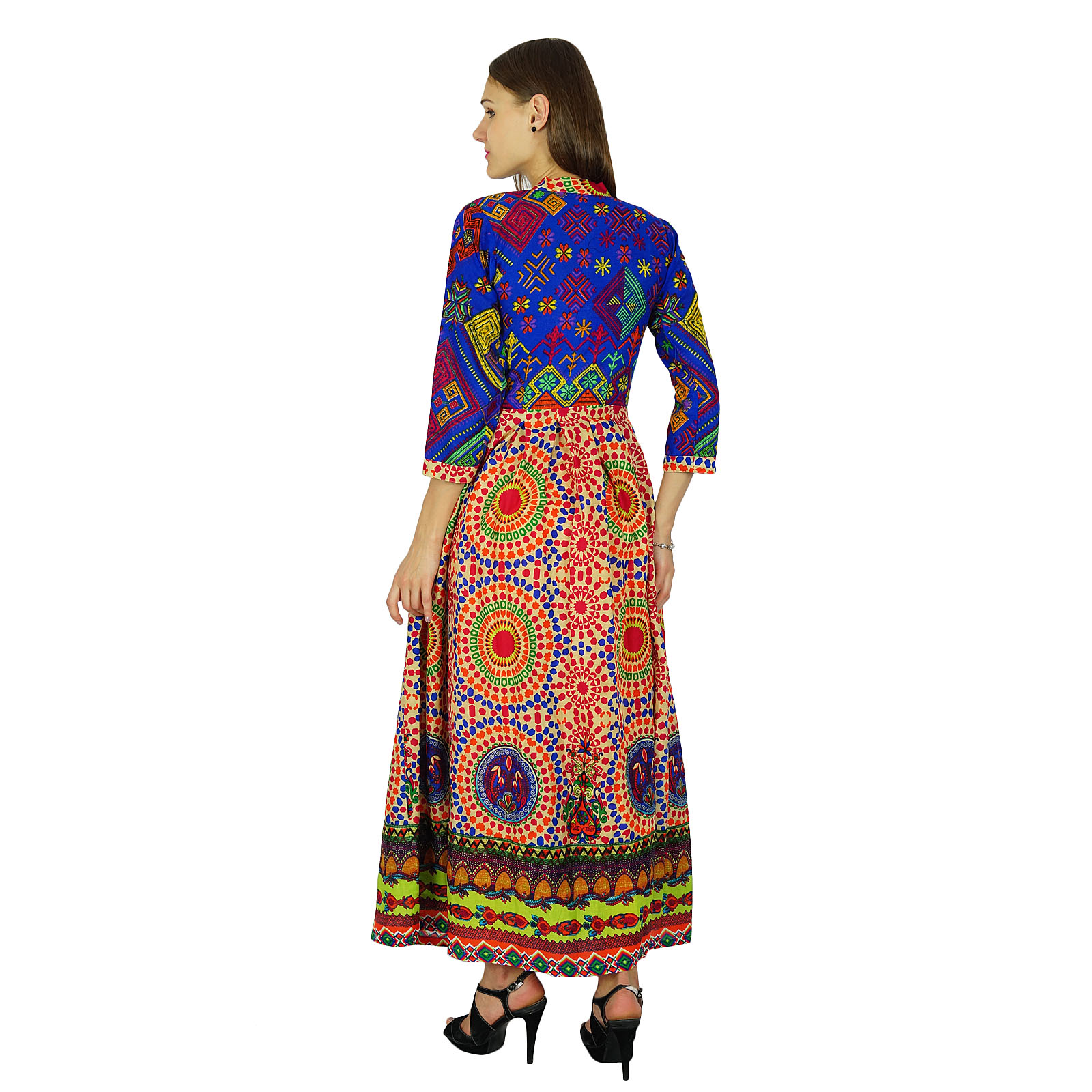 Phagun Bollywood Kurta Indian Women Ethnic Cotton Designer Kurti-klx | eBay