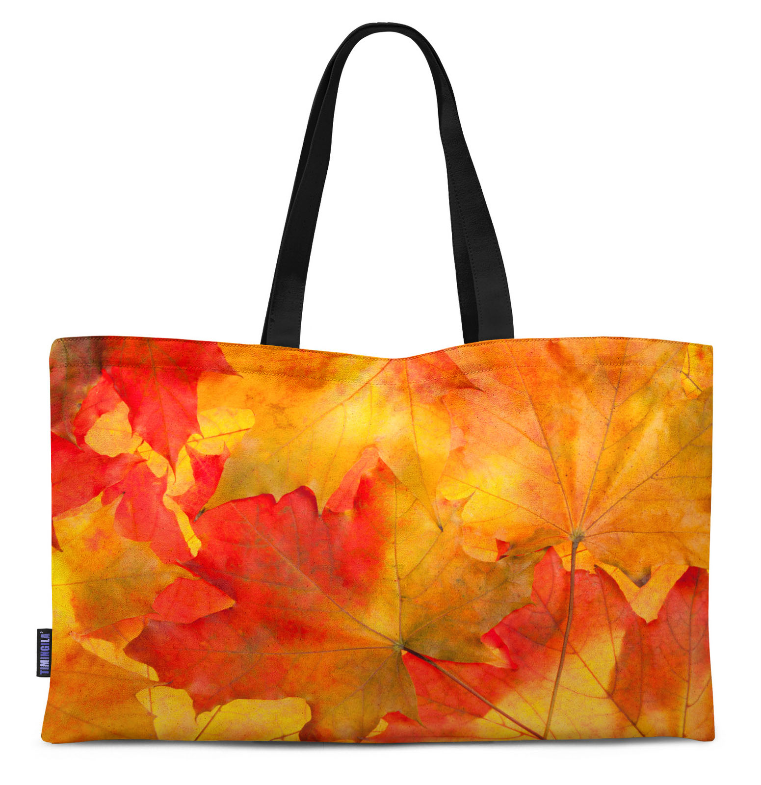 Print Canvas Shopping Tote Bag Carrying Handbag Casual Shoulder Bag -LF ...