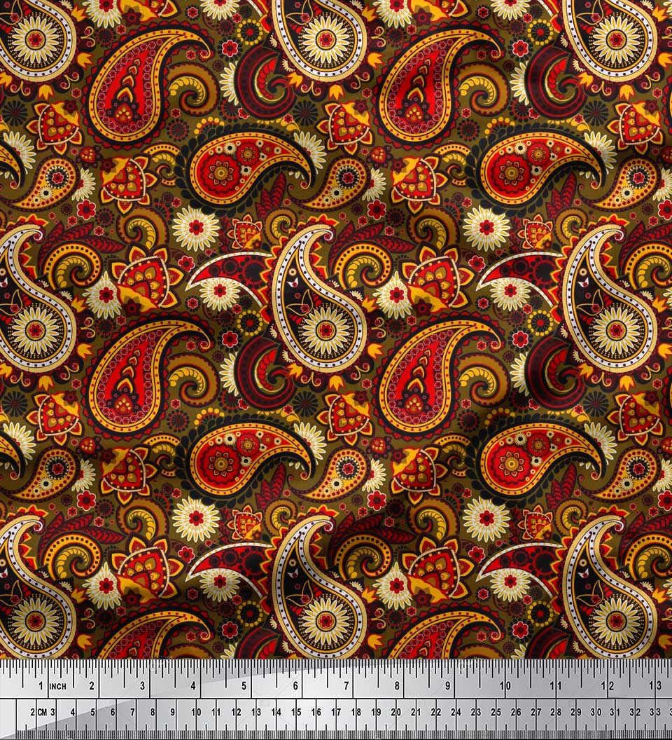 paisley fabric