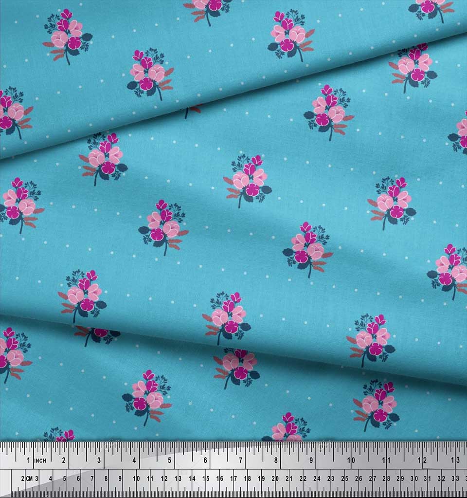 Soimoi Batik Print Precut 10-inch Cotton Fabric Quilting Squares-aU7